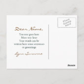 piano musique cartes postales vintages (Dos)