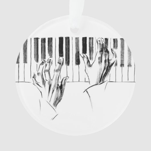 Piano-muziek Ornament (voorkant)