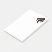 Piano, muziekinstrument, post-it® notes (Schuin)
