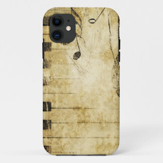 Piano-Muzieknoten iPhone 11 Hoesje