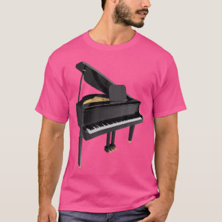 Piano Muziekt-shirt voor mannen vrouwen jongens me T-shirt