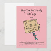 Piano Niaid Carte Victorienne Génération IA (Devant / Derrière)