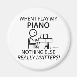 Piano Niets anders Matters Magneet