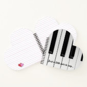 Piano Notitieboek (Binnen)