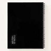 Piano Notitieboek (Achterkant)