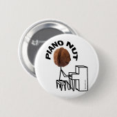 Piano Nut Ronde Button 5,7 Cm (Voorkant /achterkant)