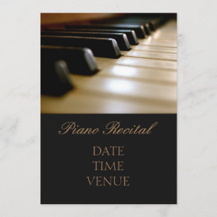 Piano Overweging elegant stijlvol formaat Kaart