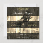 Piano Overweging Goud Kaart (Voorkant)