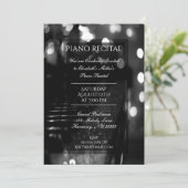 Piano Overweging met Bokeh Lichten Kaart (Staand voorkant)