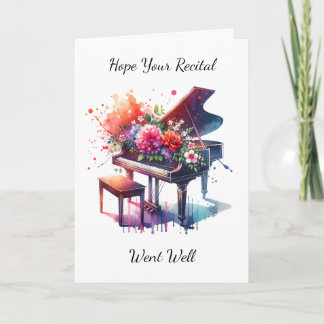 Piano Overweging | Sorry dat ik er niet kon zijn Kaart