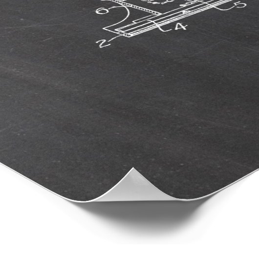 Piano Patent Poster (Hoek)