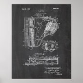 Piano Patent Poster (Voorkant)