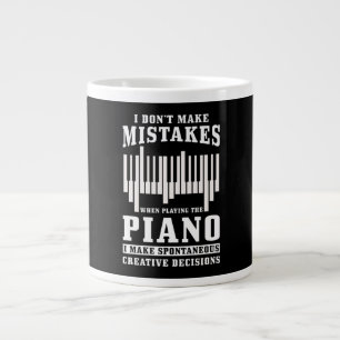 Piano Pianist Gift Extra Grote Beker