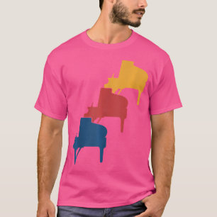 Piano Pianist Piano Speler T-shirt