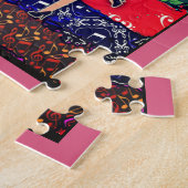 Piano Player Et Notes De Musique 2 Jigsaw Puzzle (Côté)
