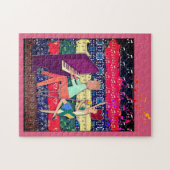 Piano Player Et Notes De Musique 2 Jigsaw Puzzle (Horizontal)