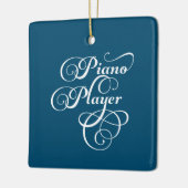 Piano Player Script Keramisch Ornament (Links)