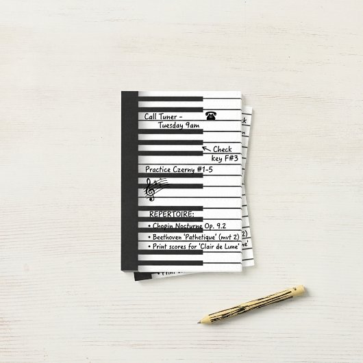 Piano Post-it® Notes