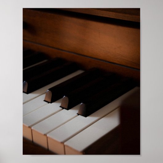  piano poster (Voorkant)