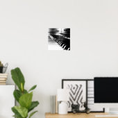 Piano Poster (Thuiskantoor)