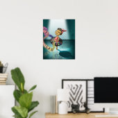 Piano Poster (Thuiskantoor)