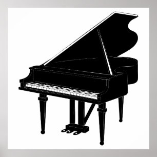 Piano Poster