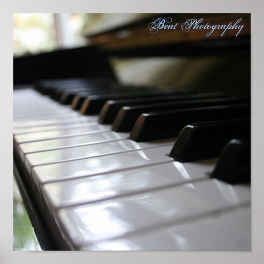Piano Poster (Voorkant)