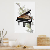 Piano-Poster Poster (Keuken)