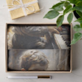 Piano Prodigy Charm Decoupage Tissuepapier (Geschenk)