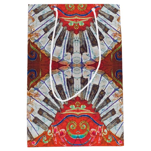 Piano R4 Custom Gift Bag - Medium, Matte Medium Cadeauzakje (Voorkant)