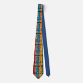 Piano Rainbow Neck Tie Stropdas (Voorkant)