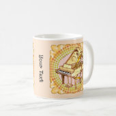 Piano Rhythm mok (Voorkant rechts)