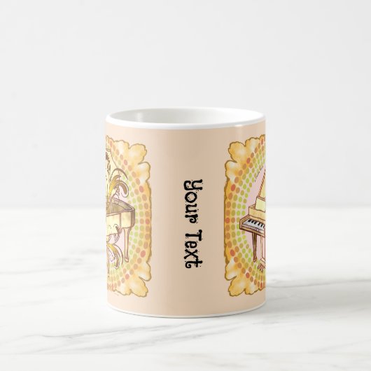 Piano Rhythm mok (Center)