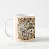 Piano Rhythm mug (Gauche)