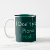 Piano Rock It Mug (Gauche)