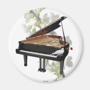 Piano-Romantic Music- Magnet Magneet