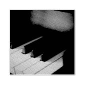  piano 	rubberstempel (Afrduk)