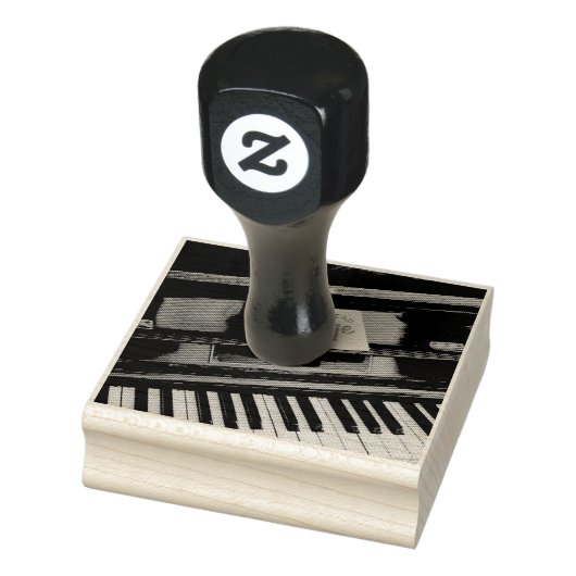 piano rubberstempel (Stempel)