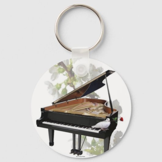 Piano-Sleutelhanger Sleutelhanger (Voorkant)