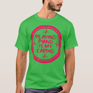 Piano spelen is mijn dio 1 t-shirt