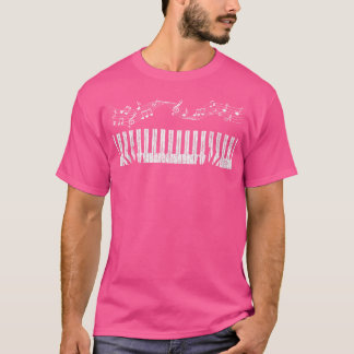 Piano Speler Muzikant Pianist Cadeau Piano T-shirt