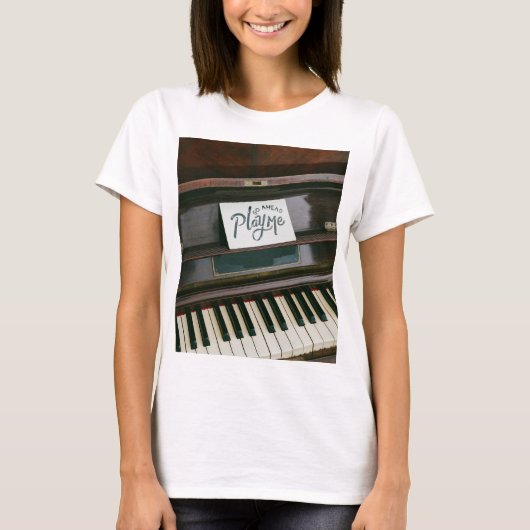 piano t-shirt (Voorkant)