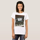 piano t-shirt (Voorkant volledig)