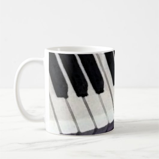 Piano Teacher Gift Koffiemok (Links)