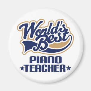 Piano Teacher Gift Magneet
