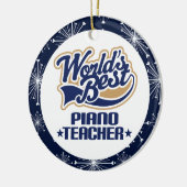 Piano Teacher Gift Ornament (Links)