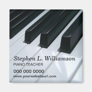 Piano Teacher Promotional Magnet Magneet
