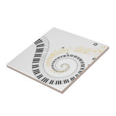 Piano Tegeltje (Zijkant)