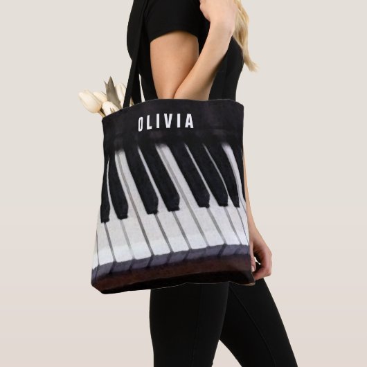 Piano Theme Gift Draagtas (Dichtbij)