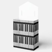 Piano Toetsenbord Aangepaste Favoriet Box Bedankdoosjes (Geopend)